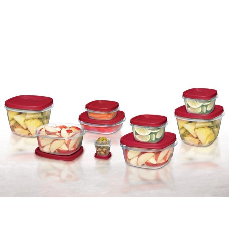 Rubbermaid Food Storage Containers with Easy Find Lids, 24-Piece Set