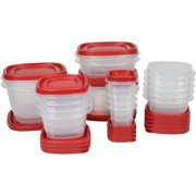Rubbermaid Food Storage Containers with Easy Find Lids, 40-Piece Set