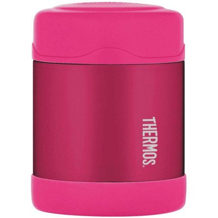 Thermos Stainless Steel Vacuum Insulated Food Jar, 10oz (pink)